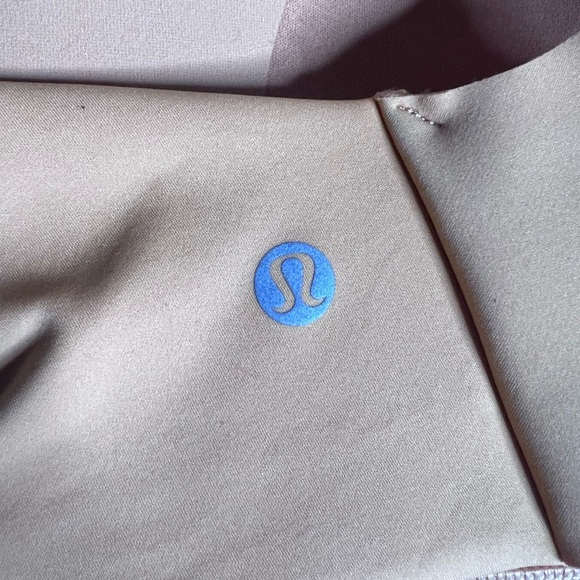 Lululemon AirSupport Bra Size 32DD NWT Warm Apricot/Silver Blue (High Support) - Picture 4 of 11